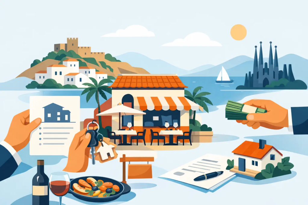 Hoe koop je een restaurant in Spanje?