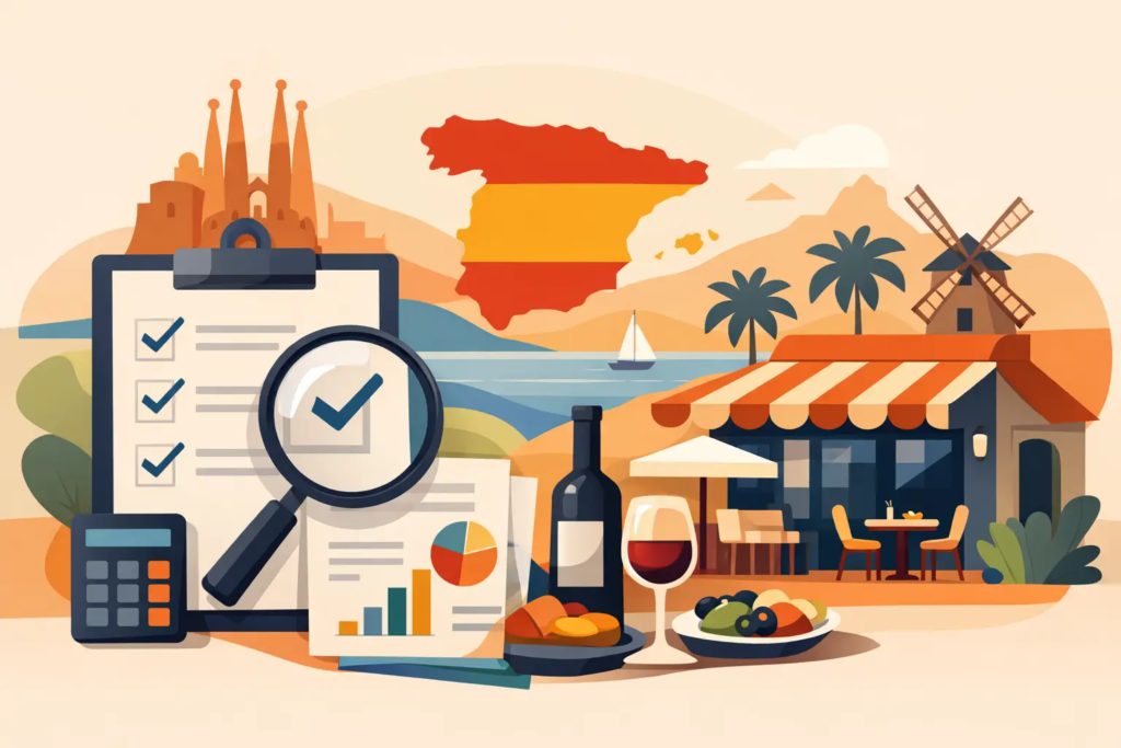 Horeca due diligence checklist Spanje