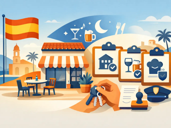 Welke vergunningen heeft een horecazaak in Spanje?