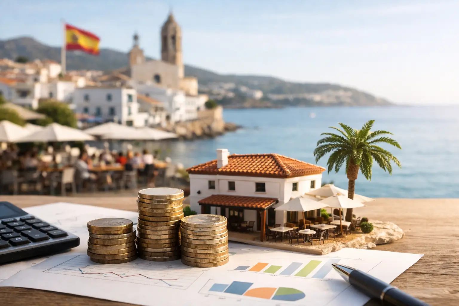 Hoeveel eigen vermogen voor horeca in Spanje?